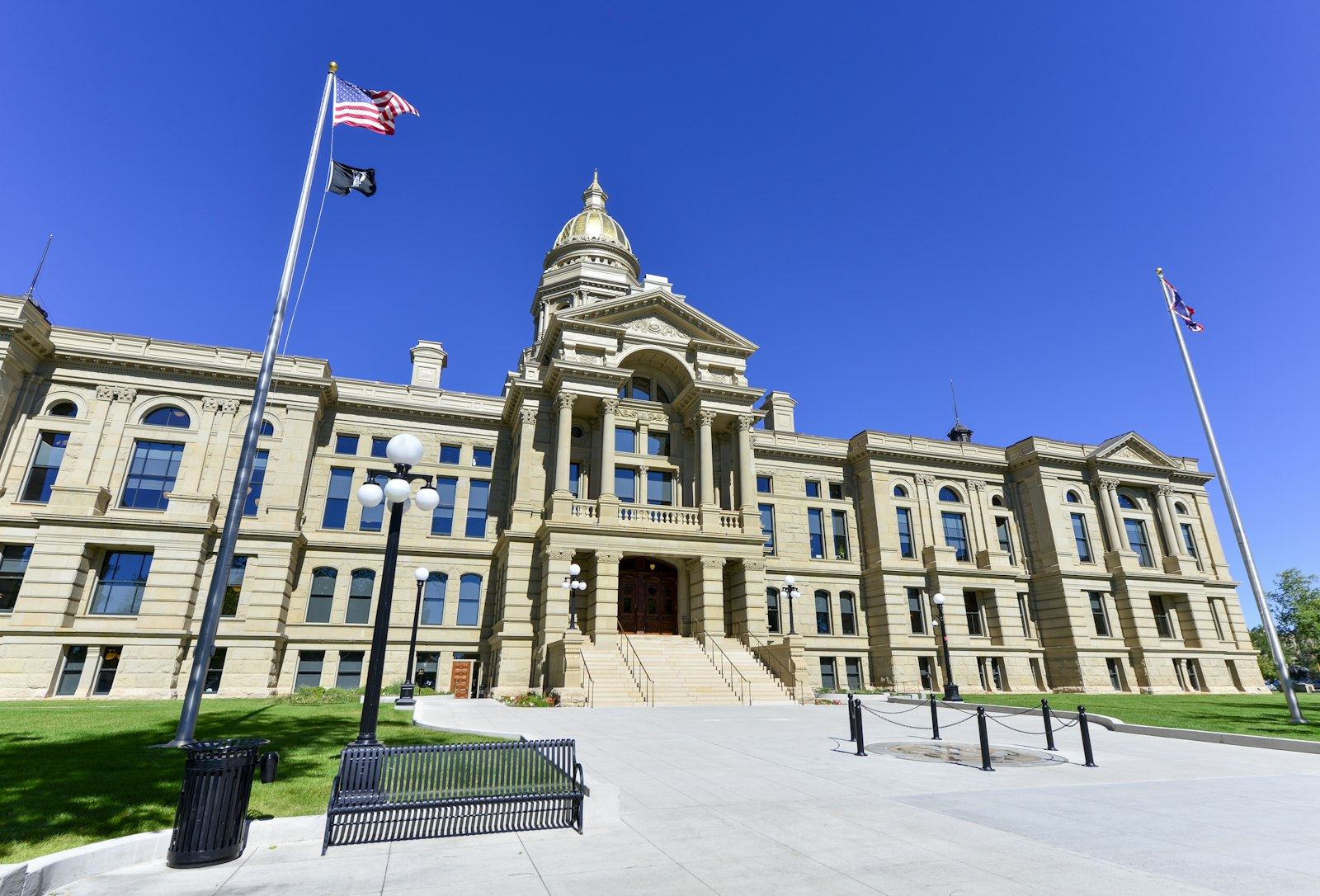 The Wyoming State Capitol in Cheyenne